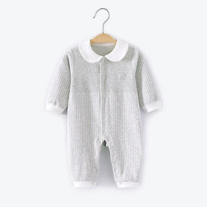 Girl's Clothing Gray / 3M Peter Pan Striped Romper