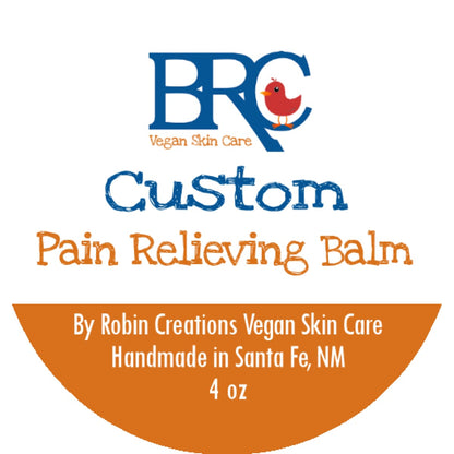 Custom Arnica & Turmeric Pain Relieving Balm